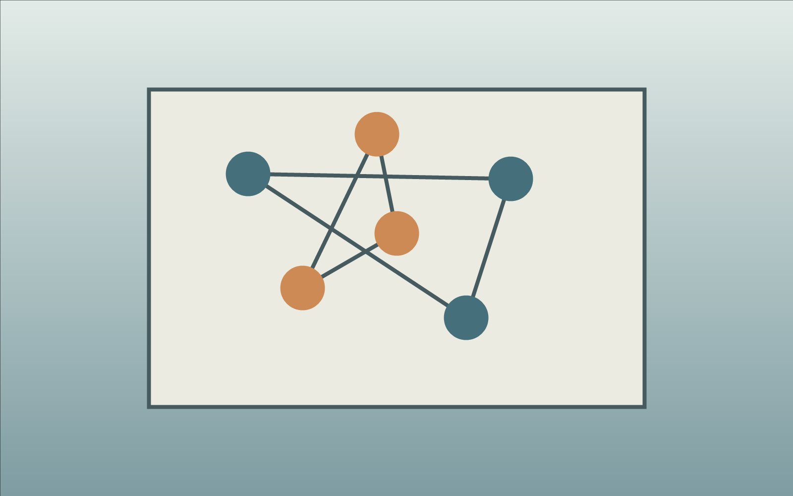 Illustration of connected local information nodes, not a news or event photo