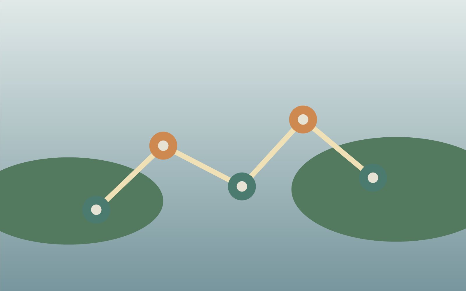 Illustration of Taichung group-trip route planning, not an actual map, voucher, or campaign image