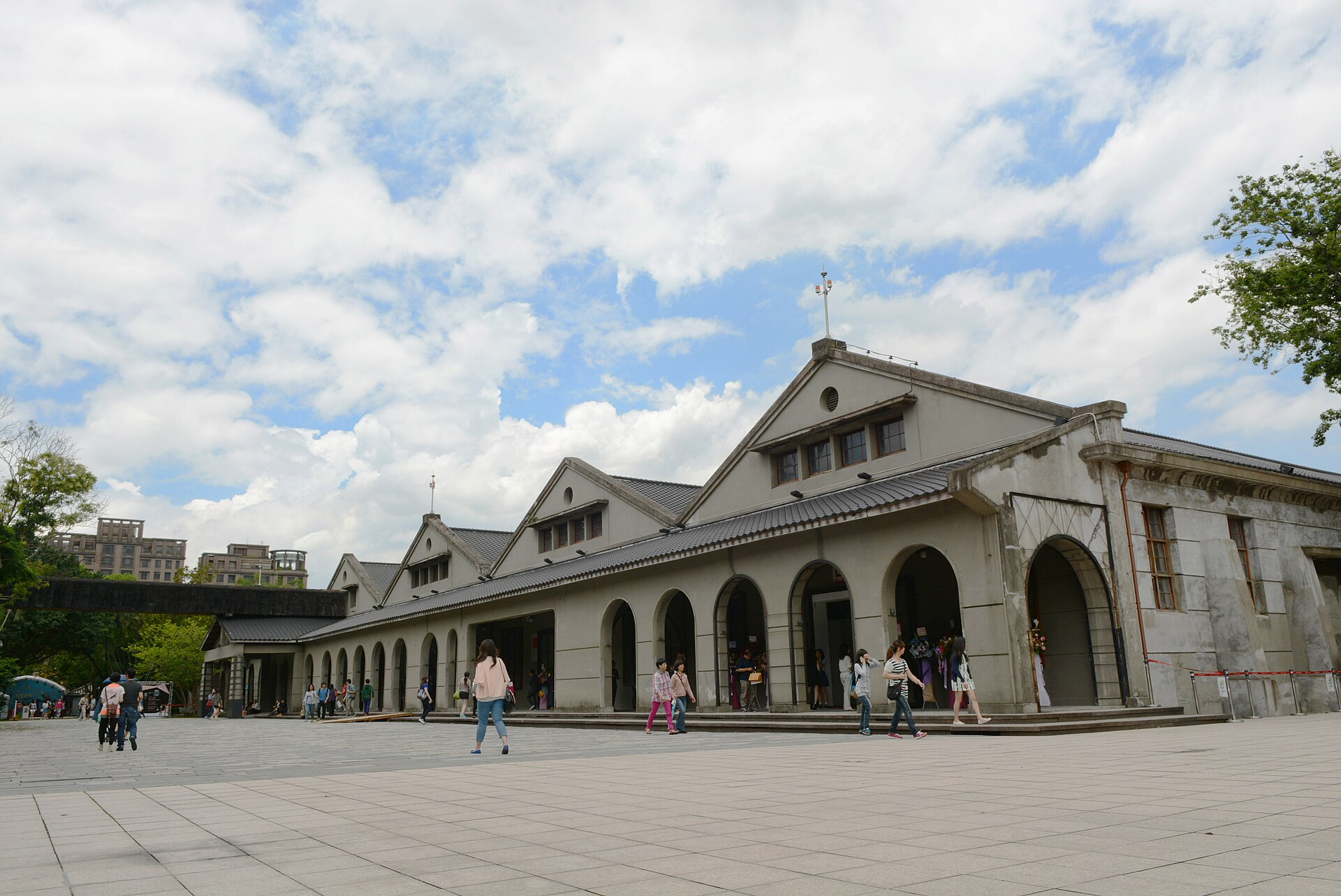松山文創園區原松山菸廠倉庫區全景